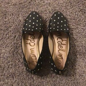 Sam Edelman - Jordy Loafer - Black & White Polka Dot - Size 7.5